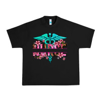 Black floral nurse preview Urban Heavy Tee - AdoDesignShop