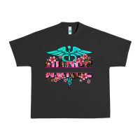 Pigment Black floral nurse preview Urban Heavy Tee - AdoDesignShop