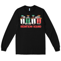 Black sedation squad Long Sleeve Tee - MaliasSmallBusiness