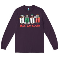 Plum sedation squad Long Sleeve Tee - MaliasSmallBusiness