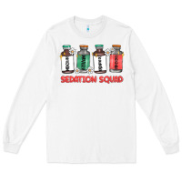 White sedation squad Long Sleeve Tee - MaliasSmallBusiness