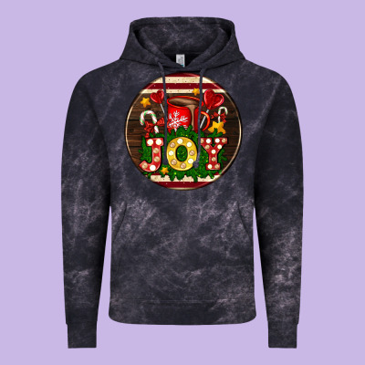 Christmas Joy And Hot Chocolate Vintage Hoodie Designed By Adodesignshop