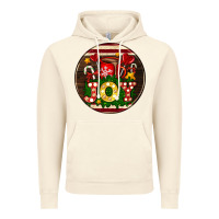 Vintage Artic Christmas joy and hot chocolate Vintage Hoodie - AdoDesignShop