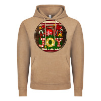 Vintage Coffee Christmas joy and hot chocolate Vintage Hoodie - AdoDesignShop
