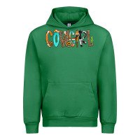 Emerald Cowgirl Min Urban Hoodie - CowCowDesign