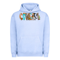 Pigment Grape Ice Cowgirl Min Urban Hoodie - CowCowDesign
