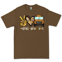 Cacao peace love bus Premium Tee - CowhideDigitalArt