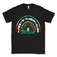 Black blessed western rainbow Classic Tee - Jasminsmagicworld