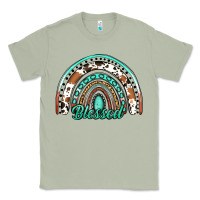 Matcha blessed western rainbow Classic Tee - Jasminsmagicworld