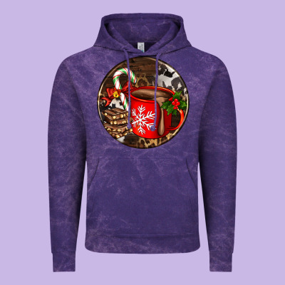 Christmas Hot Chocolate And Chocolate Vintage Hoodie Designed By Adodesignshop