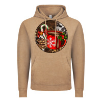 Vintage Coffee Christmas hot chocolate and chocolate Vintage Hoodie - AdoDesignShop