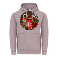 Vintage Zinc Christmas hot chocolate and chocolate Vintage Hoodie - AdoDesignShop