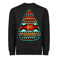 Black aztec arrowhead Heavyweight Sweatshirt - Jasminsmagicworld