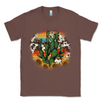 Chestnut cowhide aztec sunflowers cactus Classic Tee - AdoDesignShop