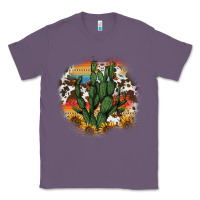 Lavender cowhide aztec sunflowers cactus Classic Tee - AdoDesignShop
