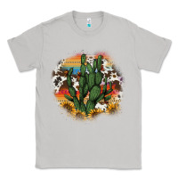 Moon Dust cowhide aztec sunflowers cactus Classic Tee - AdoDesignShop