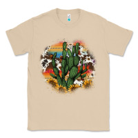 Mushroom cowhide aztec sunflowers cactus Classic Tee - AdoDesignShop