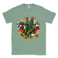 Sage cowhide aztec sunflowers cactus Classic Tee - AdoDesignShop