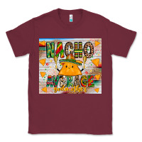 Burgundy Nacho Average God mother Classic Tee - CowhideDigitalArt