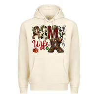 Christmas Army Wife Premium Hoodie | Teevron