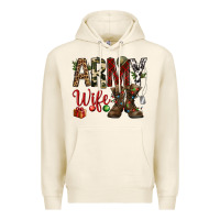 Tofu Christmas Army wife Premium Hoodie - NancyCooperArtShop