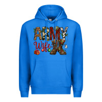 True Royal Christmas Army wife Premium Hoodie - NancyCooperArtShop