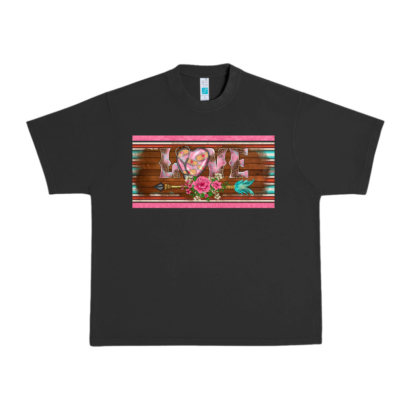 Western Nurse Love  Caduceus And Arrow License Plate Template Urban Heavy Tee by BarkalooDesign | Teevron