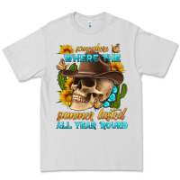 Dove Grey somewhere where the summer lasted all year 'round Premium Tee - HRA Design Shop