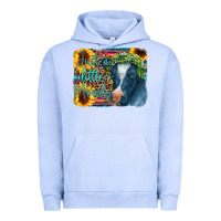 Pigment Grape Ice Cow Serape Just a Little Moody Urban Hoodie - CowCowDesign
