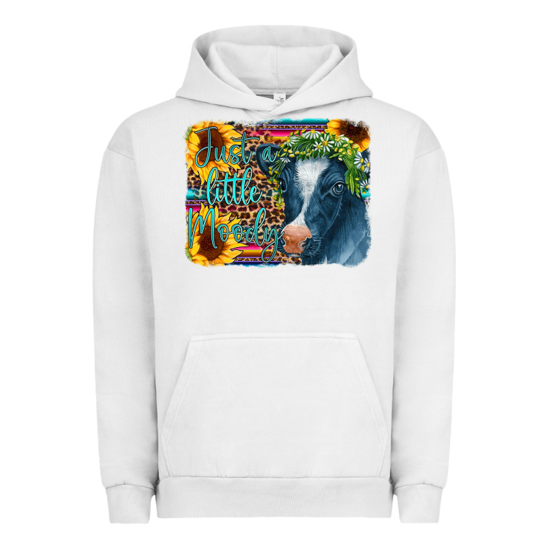 Cow Serape Just A Little Moody Urban Hoodie by CowCowDesign | Teevron