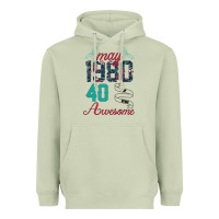 Matcha Made In May 1980 40 Years Of Being Awesome Heavyweight Hoodie - Bettercallsaul