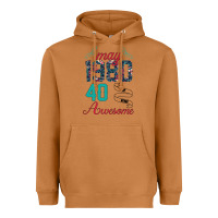 Meerkat Made In May 1980 40 Years Of Being Awesome Heavyweight Hoodie - Bettercallsaul