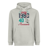 Moon Dust Made In May 1980 40 Years Of Being Awesome Heavyweight Hoodie - Bettercallsaul