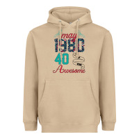 Mushroom Made In May 1980 40 Years Of Being Awesome Heavyweight Hoodie - Bettercallsaul