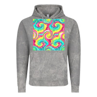 Cloud Rock Tie Dye Seamless Pattern Vintage Hoodie - BundleAndBundleShop