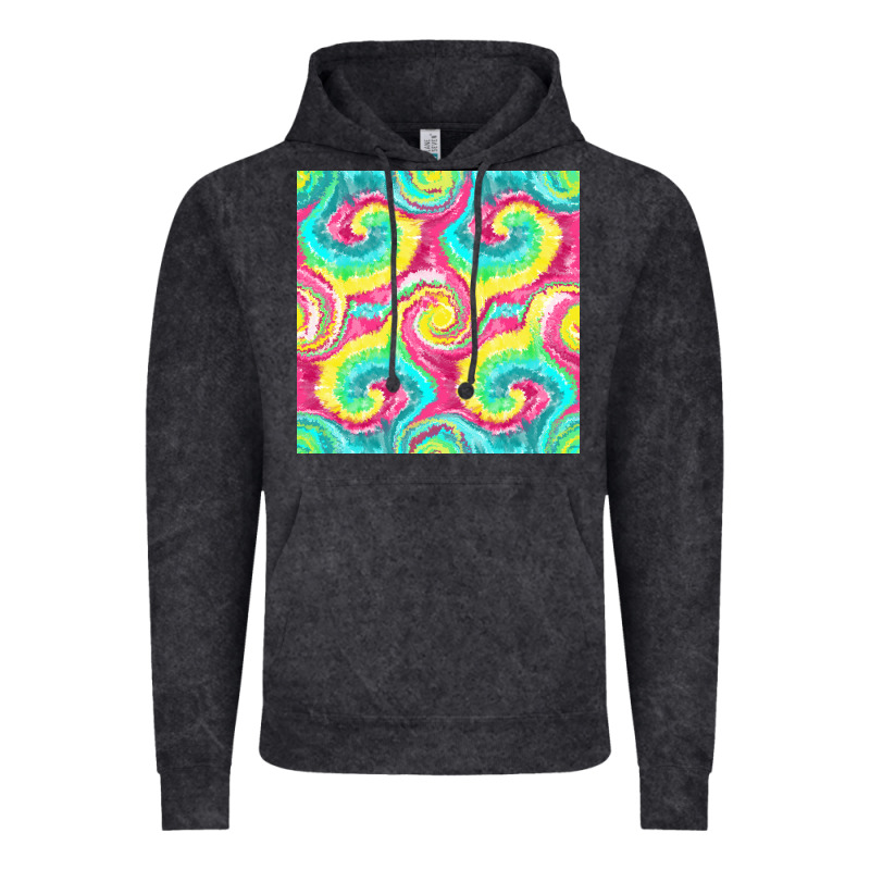 Tie Dye Seamless Pattern Vintage Hoodie by BundleAndBundleShop | Teevron