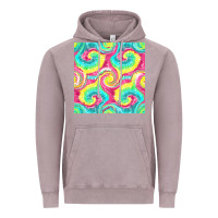 Vintage Zinc Tie Dye Seamless Pattern Vintage Hoodie - BundleAndBundleShop