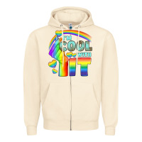 Sandshell Lgbtq İ'm Cool With İt Zipper Hoodie - BundleAndBundleShop
