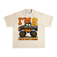 Sandshell i'm two this is how i roll monster truck birthday Urban Heavy Tee - Jasminsmagicworld