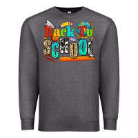 Charcoal Heather back to school Premium Sweatshirt - NancyCooperArtShop