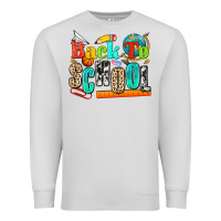 Dove Grey back to school Premium Sweatshirt - NancyCooperArtShop