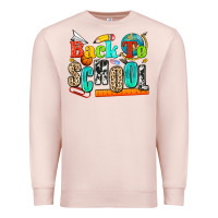 Pale Pink back to school Premium Sweatshirt - NancyCooperArtShop