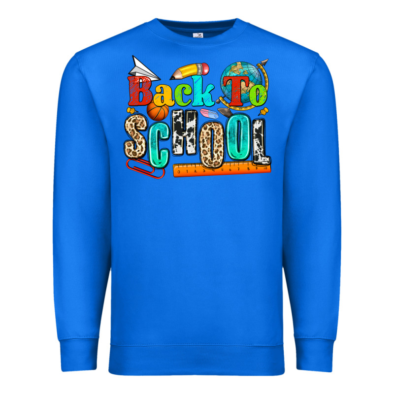 Back To School Premium Sweatshirt by NancyCooperArtShop | Teevron