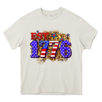 Cream est. 1776 4th of july Heavy Core Tee - Zillion Design Studio