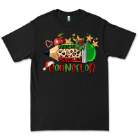 Black christmas counselor pencil Premium Tee - FaDigitalArtStudio