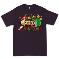 Plum christmas counselor pencil Premium Tee - FaDigitalArtStudio