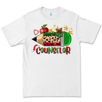 White christmas counselor pencil Premium Tee - FaDigitalArtStudio
