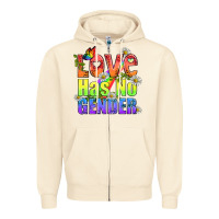 Sandshell Love Has No Gender Pride Lgbtq Zipper Hoodie - BundleAndBundleShop