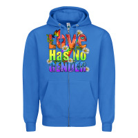 True Royal Love Has No Gender Pride Lgbtq Zipper Hoodie - BundleAndBundleShop