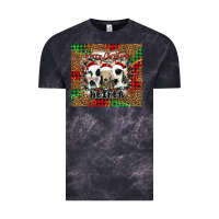 Cloud Black merry Christmas heifer Vintage Tee - Jasminsmagicworld